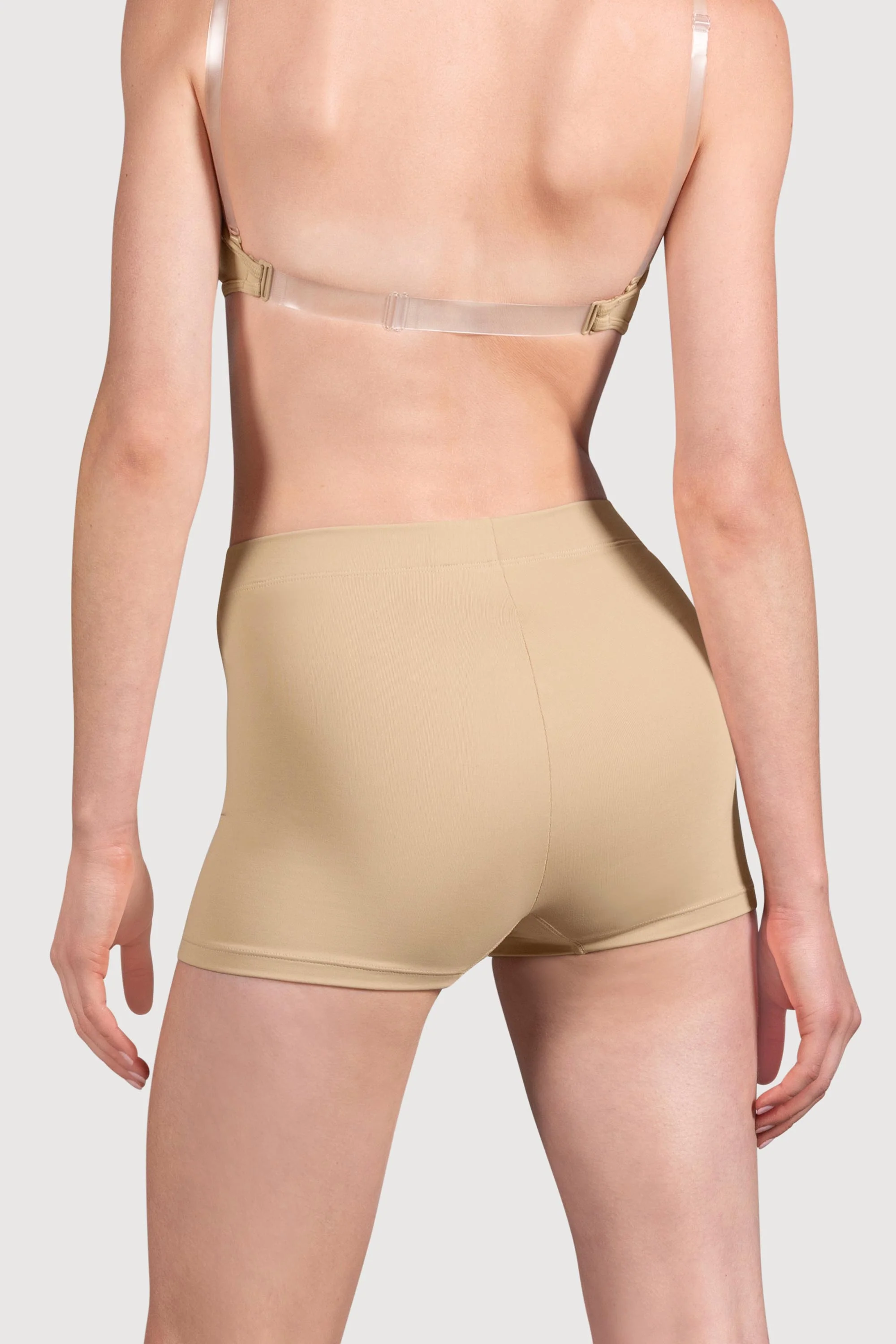 D53384 - Bloch Capella High Waist Womens Micro Short - Image 4