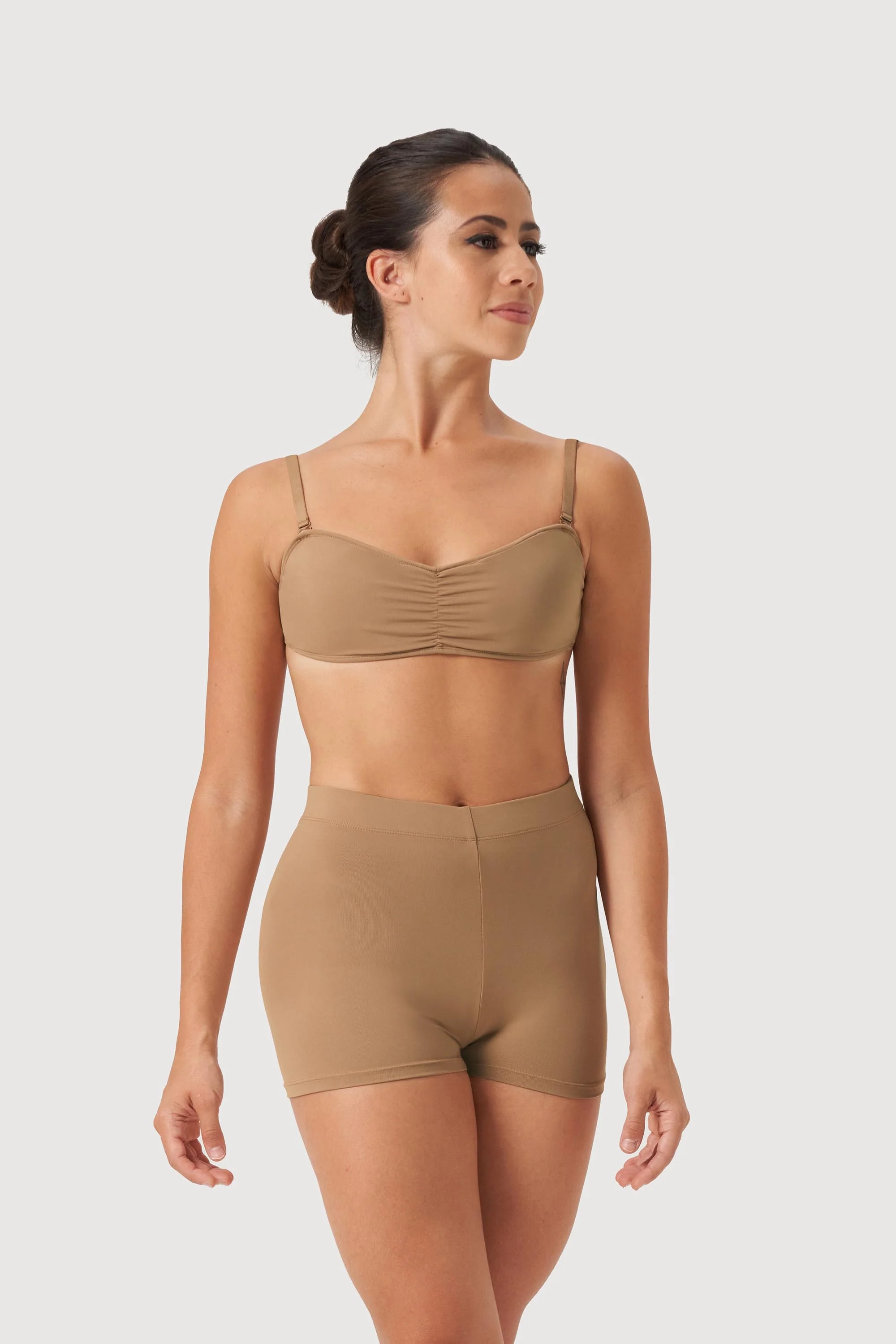 D53384 - Bloch Capella High Waist Womens Micro Short