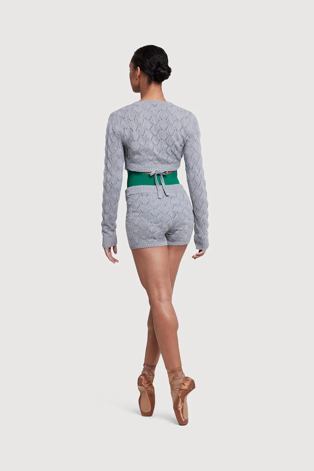 D55204 - Bloch Lily Diamond Knit Womens Short - Image 4