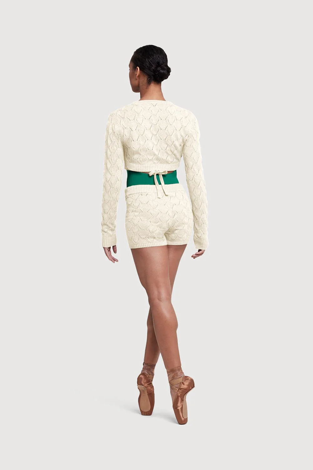 D55204 - Bloch Lily Diamond Knit Womens Short - Image 4
