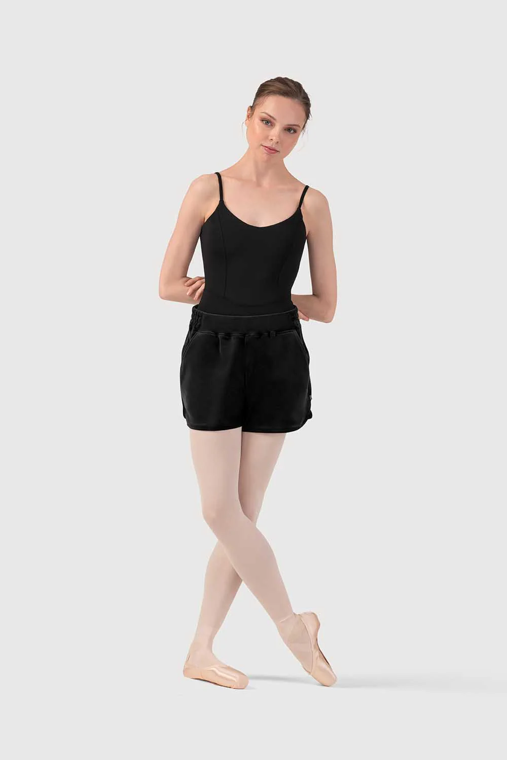 D590007 - Bloch Debby Womens Velvet Short - Image 4