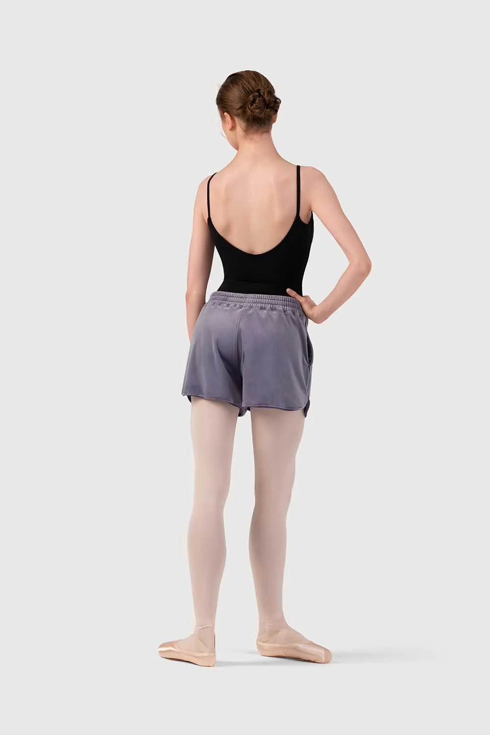D590007 - Bloch Debby Womens Velvet Short - Image 4
