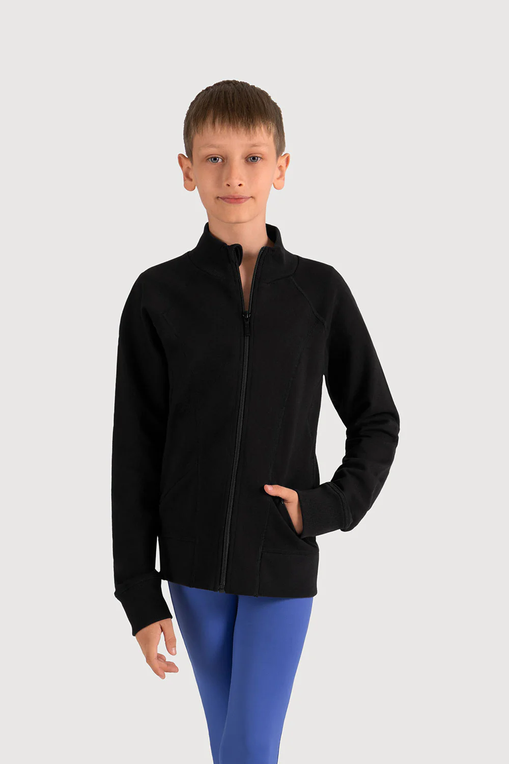 J53779G - Bloch Childrens Tracksuit Jacket - Image 3