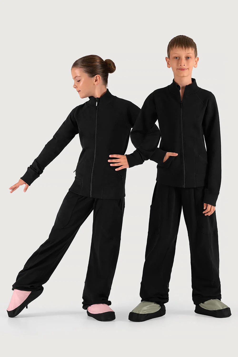 J53779G - Bloch Childrens Tracksuit Jacket - Image 5