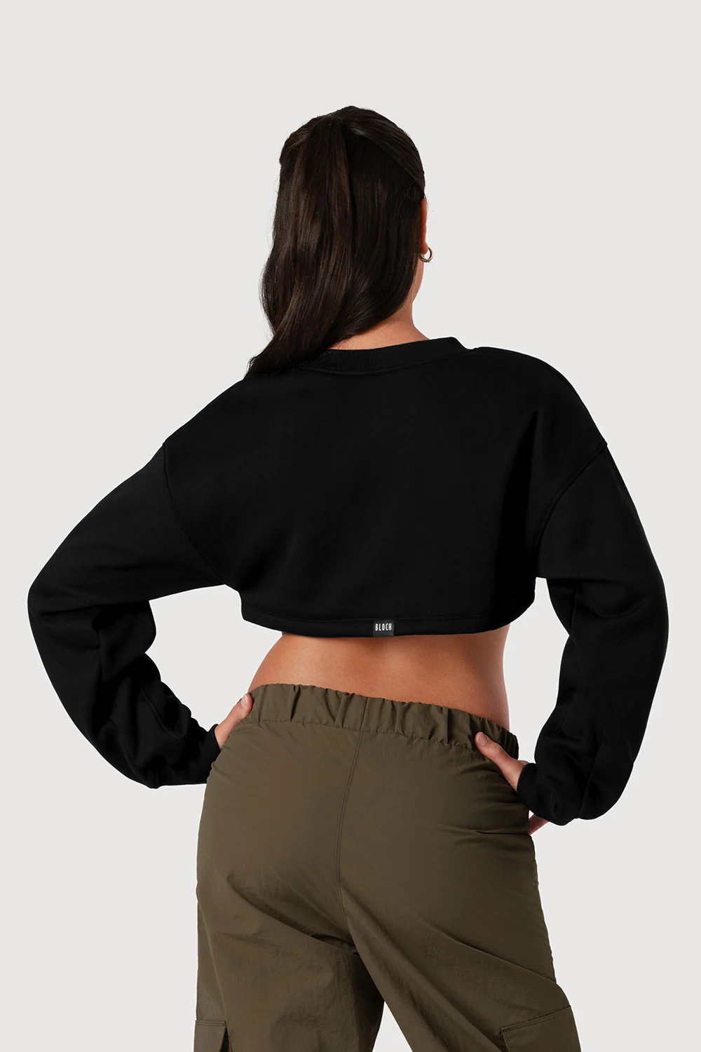 J55775G - Cropped Bolero Sweat - Image 2