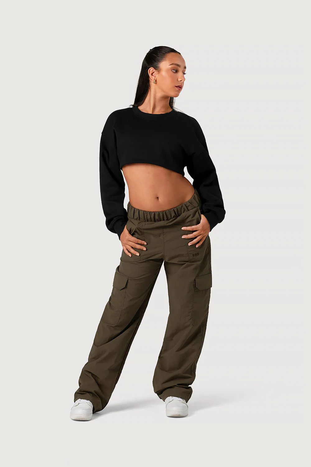 J55775G - Cropped Bolero Sweat - Image 4