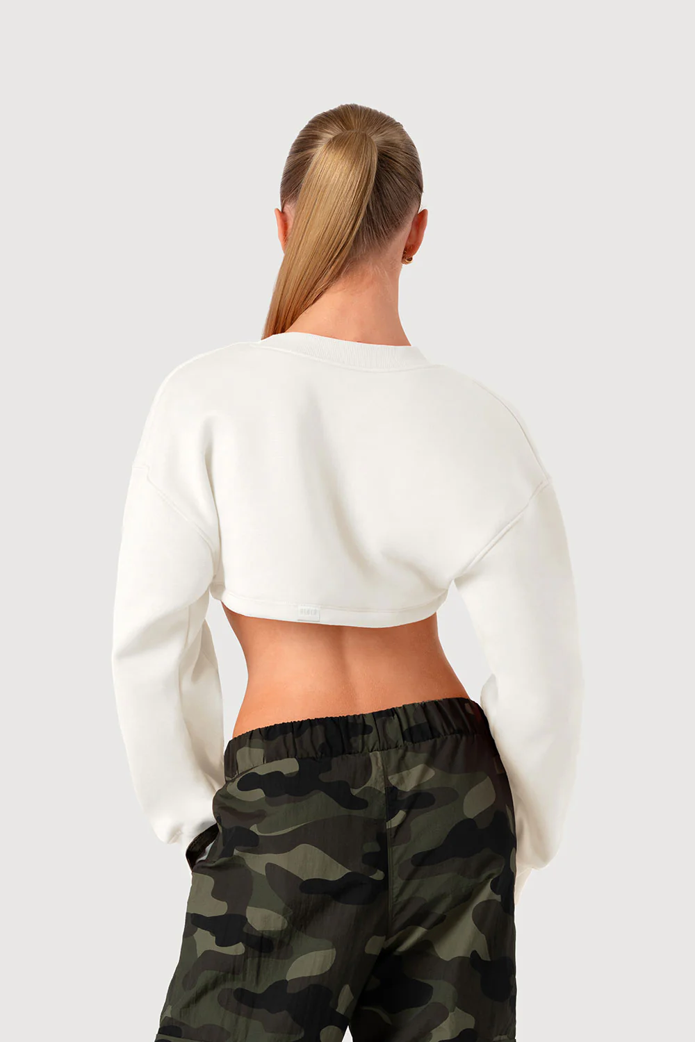 J55775G - Cropped Bolero Sweat - Image 2