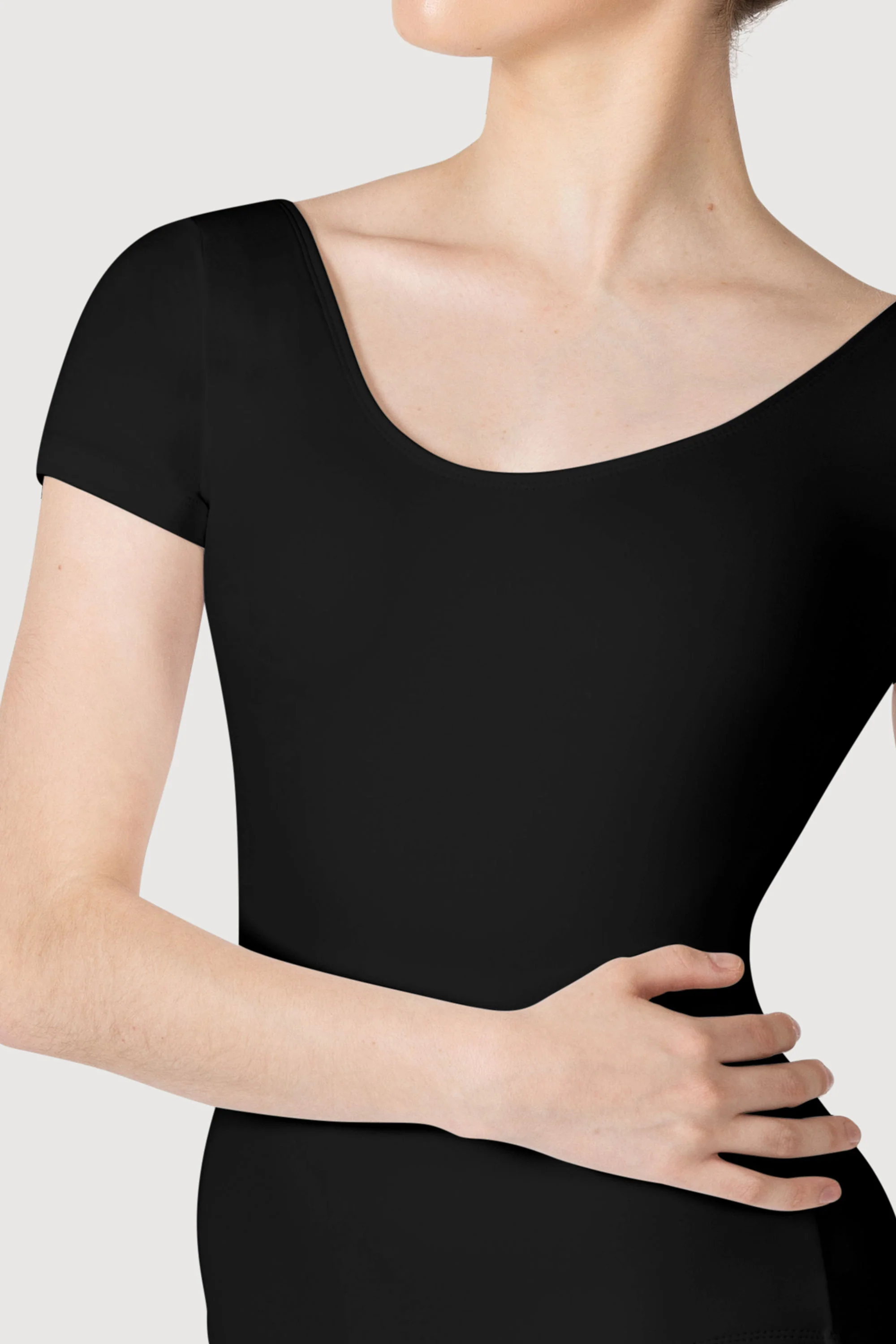 L0802L - Bloch Overture Olisia Short Sleeve Womens Leotard - Image 3