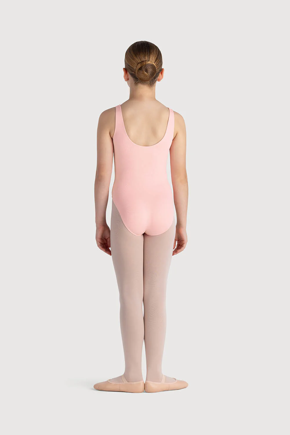 L0808G - Bloch Overture Oona Scoop Neck Girls Tank Leotard - Image 4