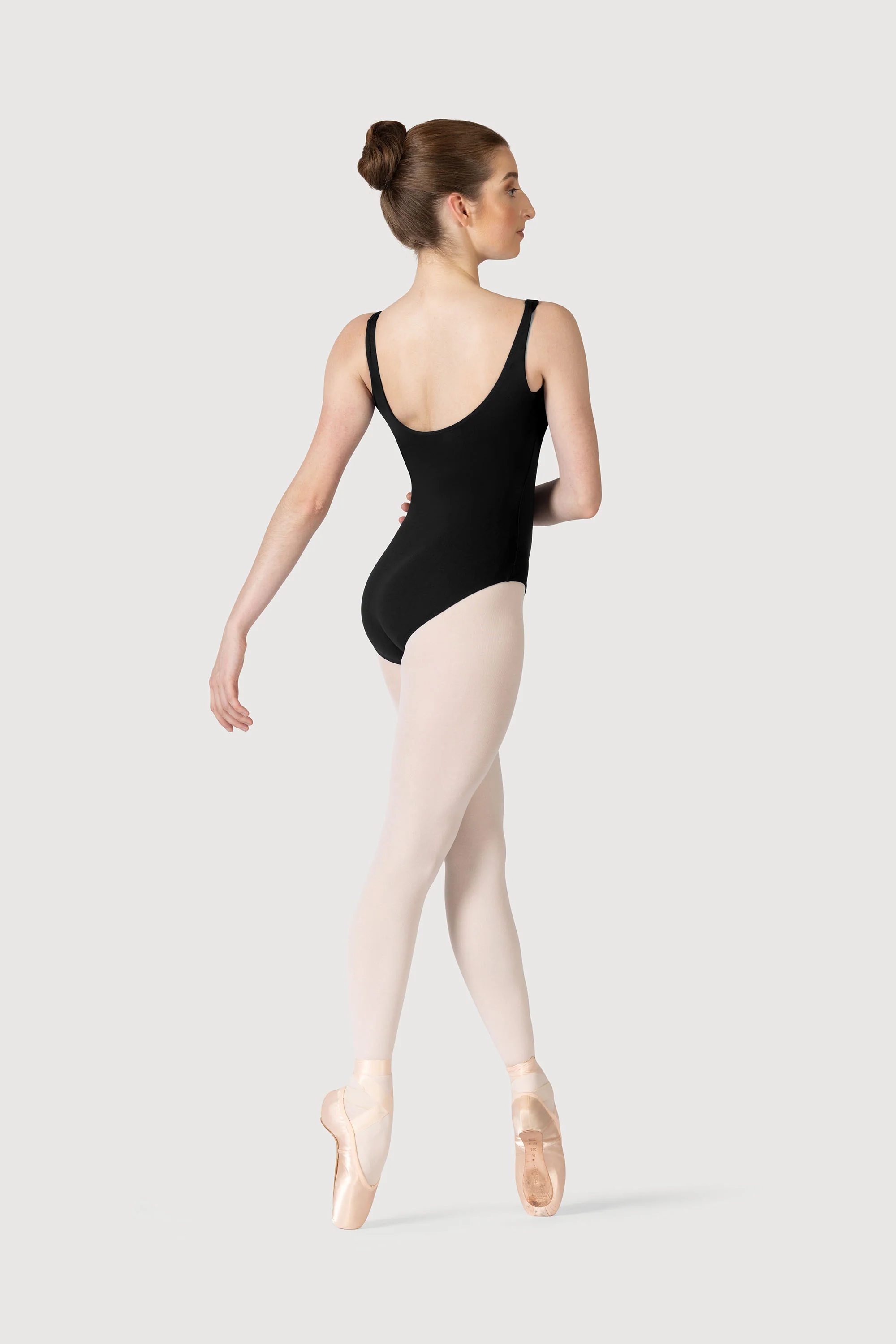 L0828L - Bloch Overture Odetta Sleeveless Pleat Womens Leotard - Image 5