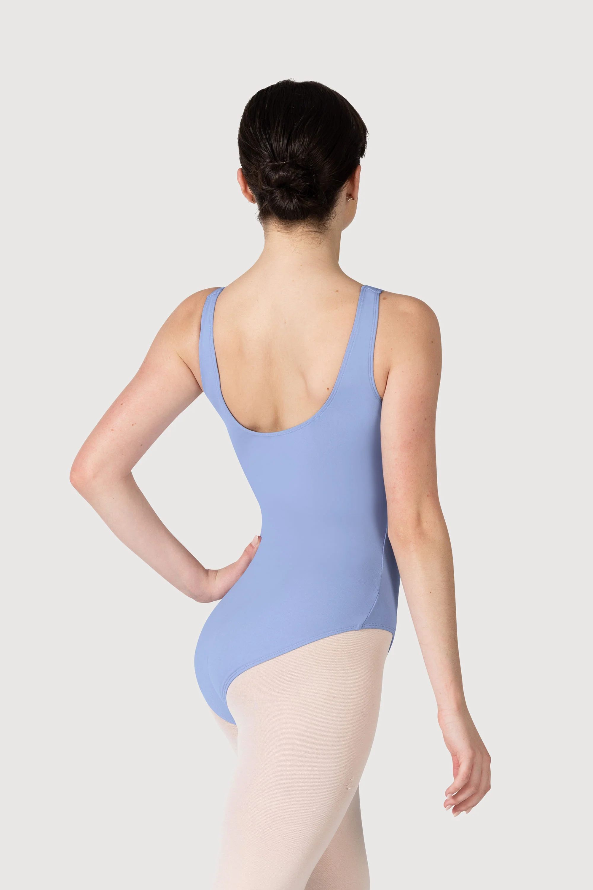 L0828L - Bloch Overture Odetta Sleeveless Pleat Womens Leotard - Image 2