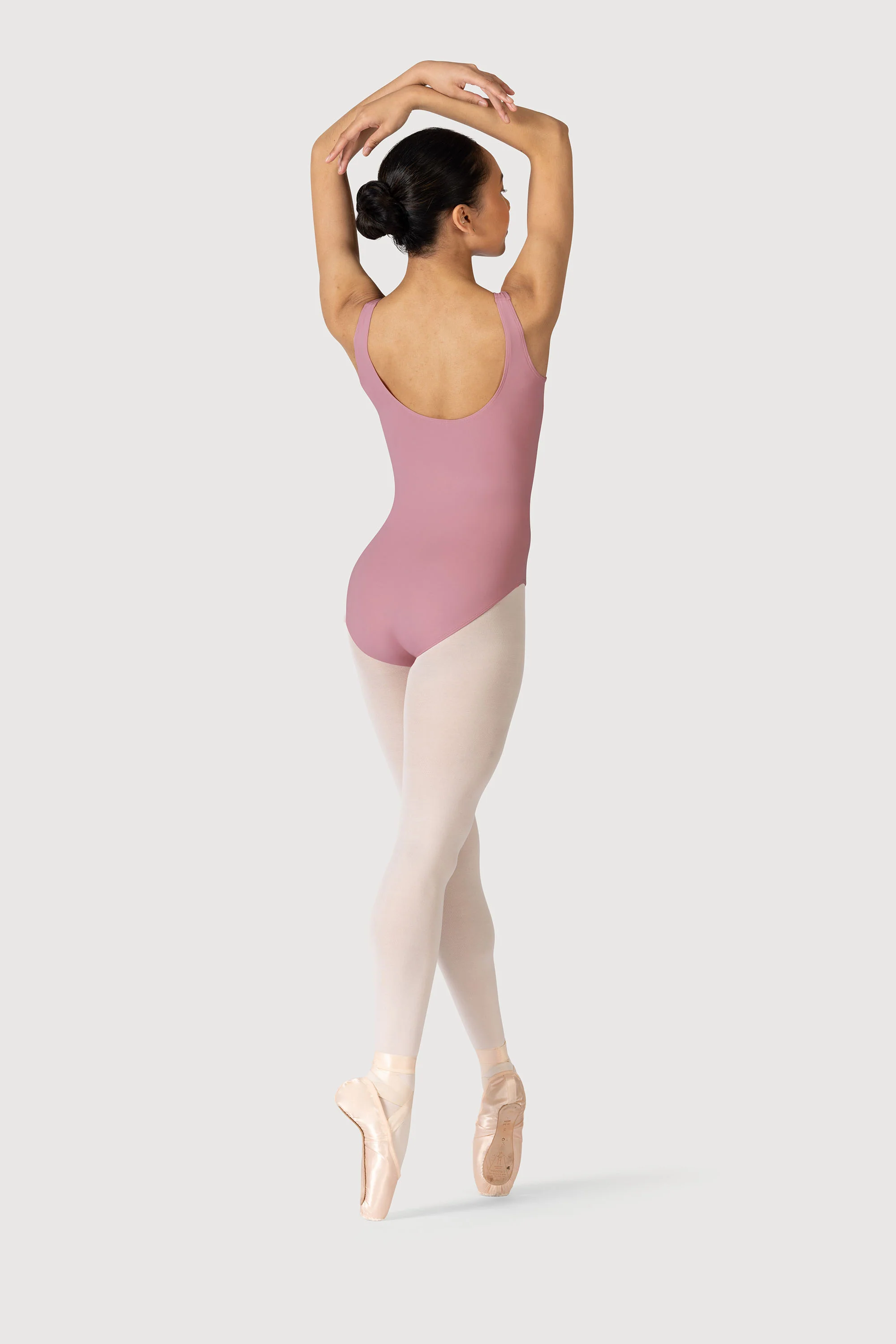 L0828L - Bloch Overture Odetta Sleeveless Pleat Womens Leotard - Image 4