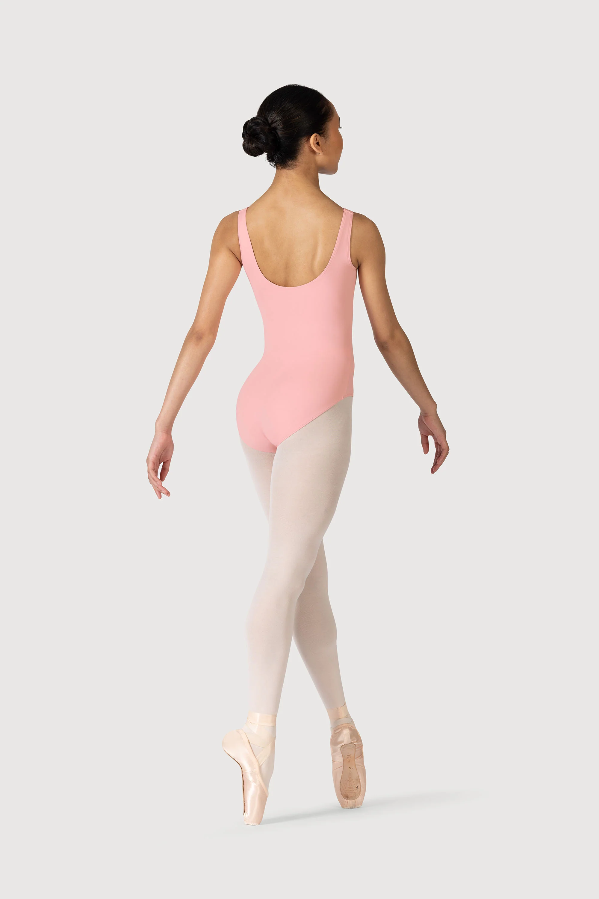 L0828L - Bloch Overture Odetta Sleeveless Pleat Womens Leotard - Image 4