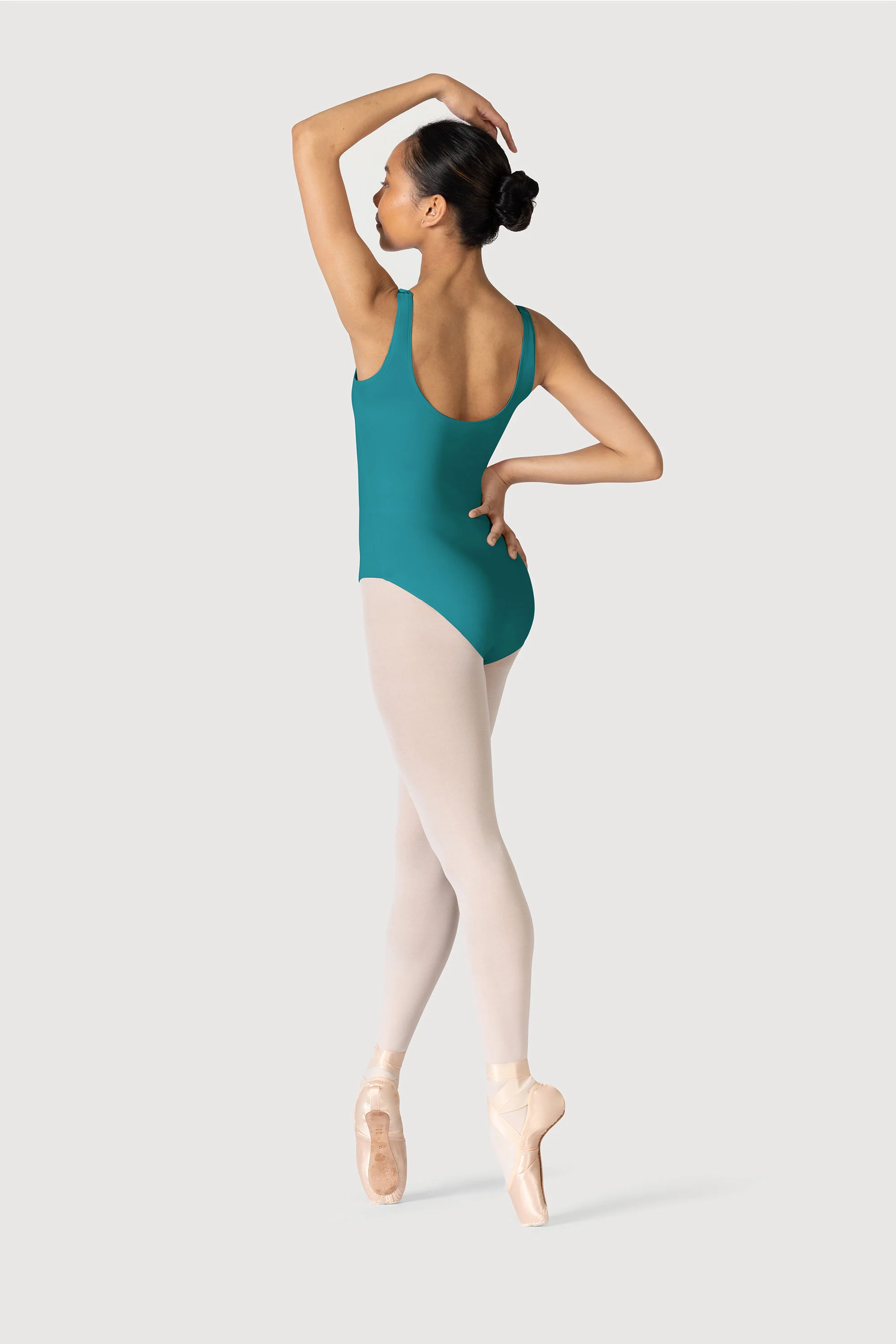 L0828L - Bloch Overture Odetta Sleeveless Pleat Womens Leotard - Image 4