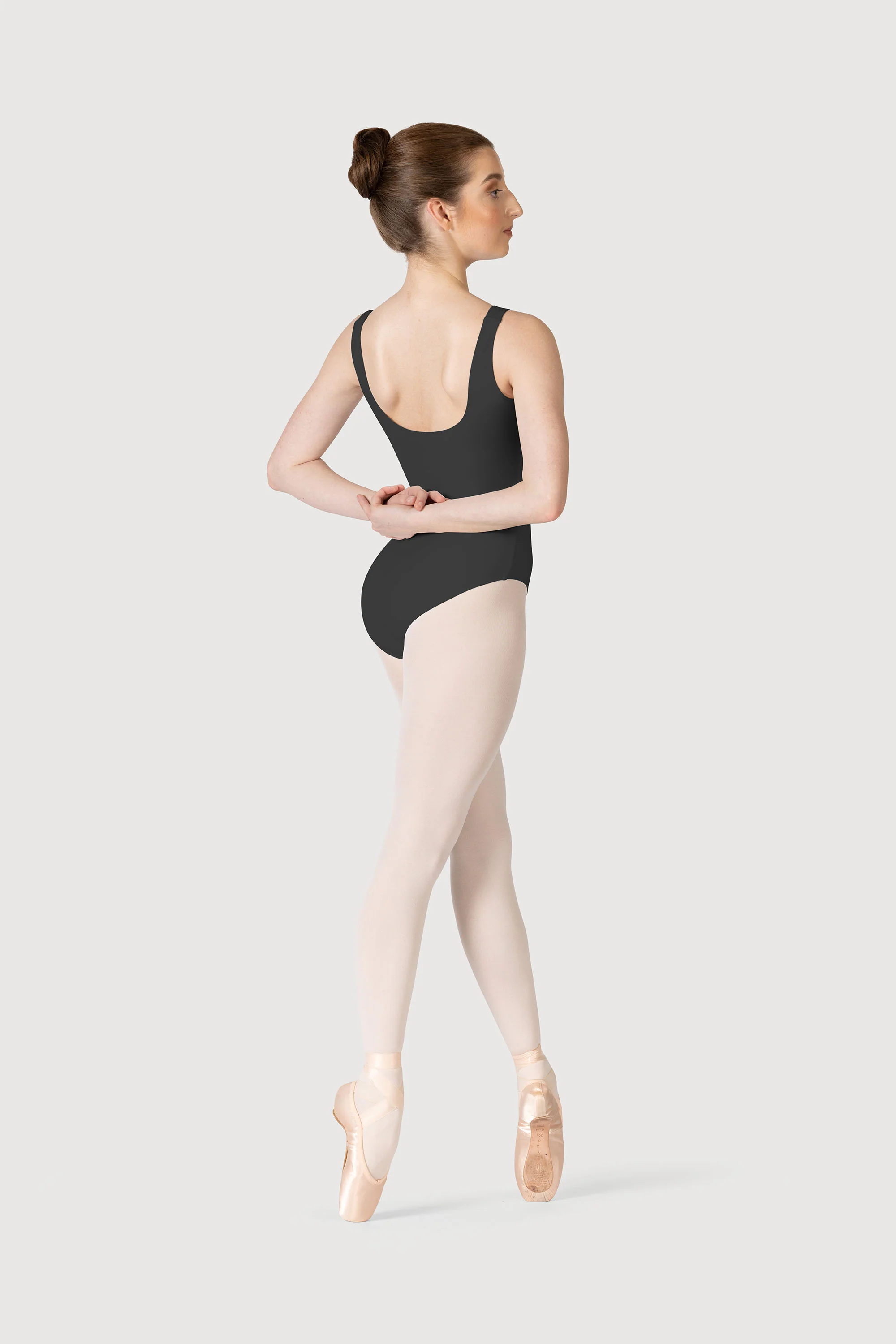 L0828L - Bloch Overture Odetta Sleeveless Pleat Womens Leotard - Image 3