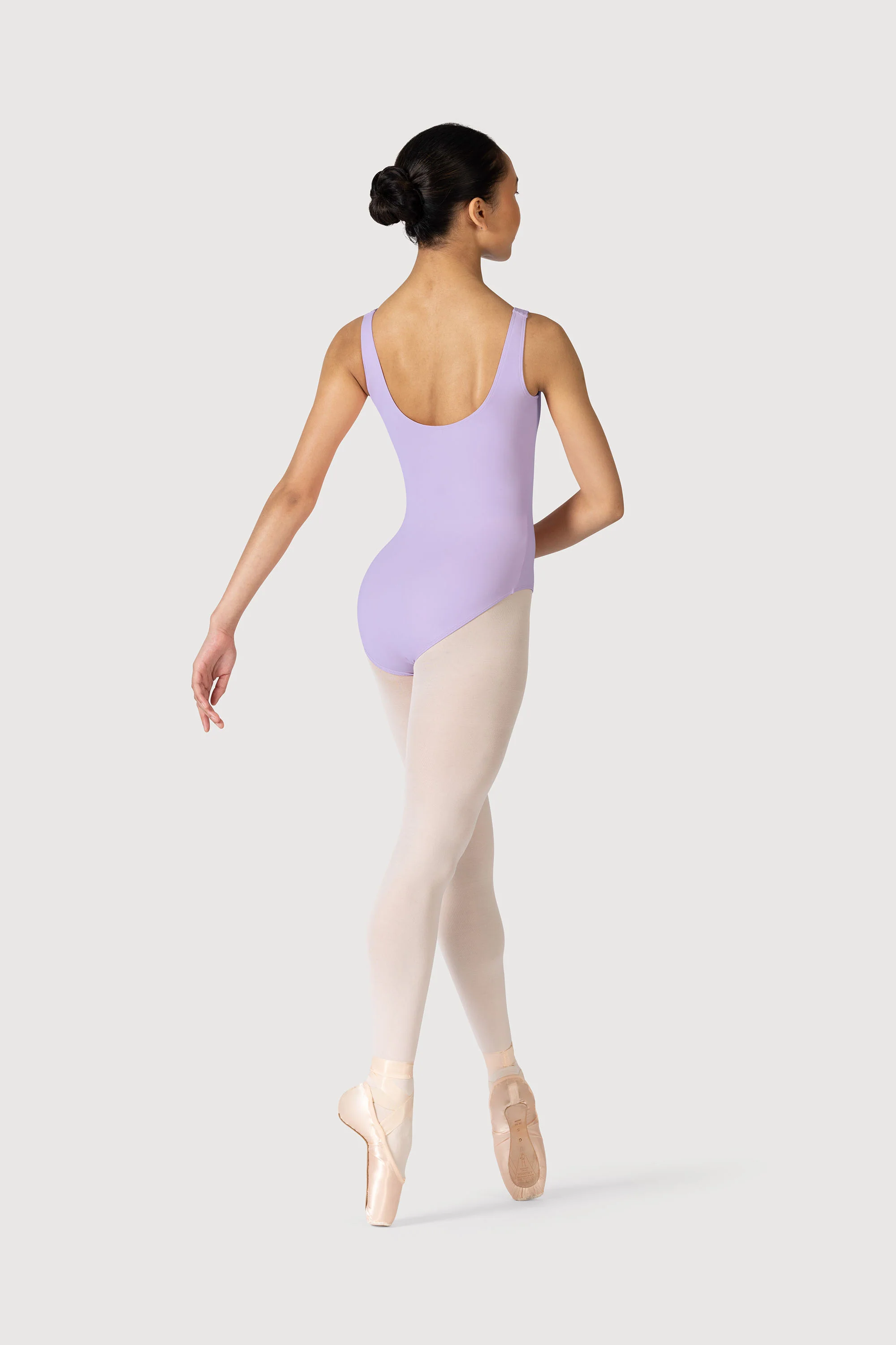 L0828L - Bloch Overture Odetta Sleeveless Pleat Womens Leotard - Image 4