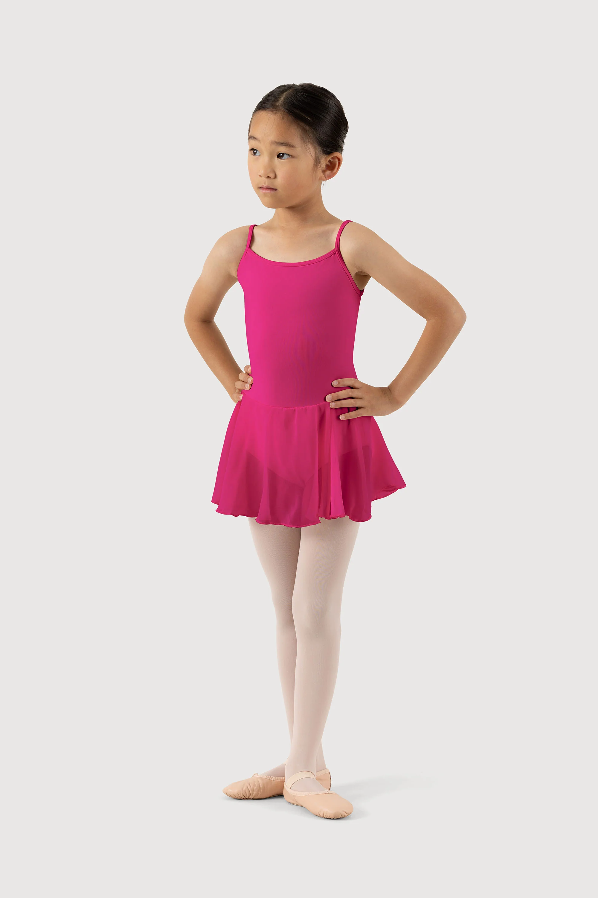 L0831G - Bloch Oriole Girls Camisole Dress - Image 3
