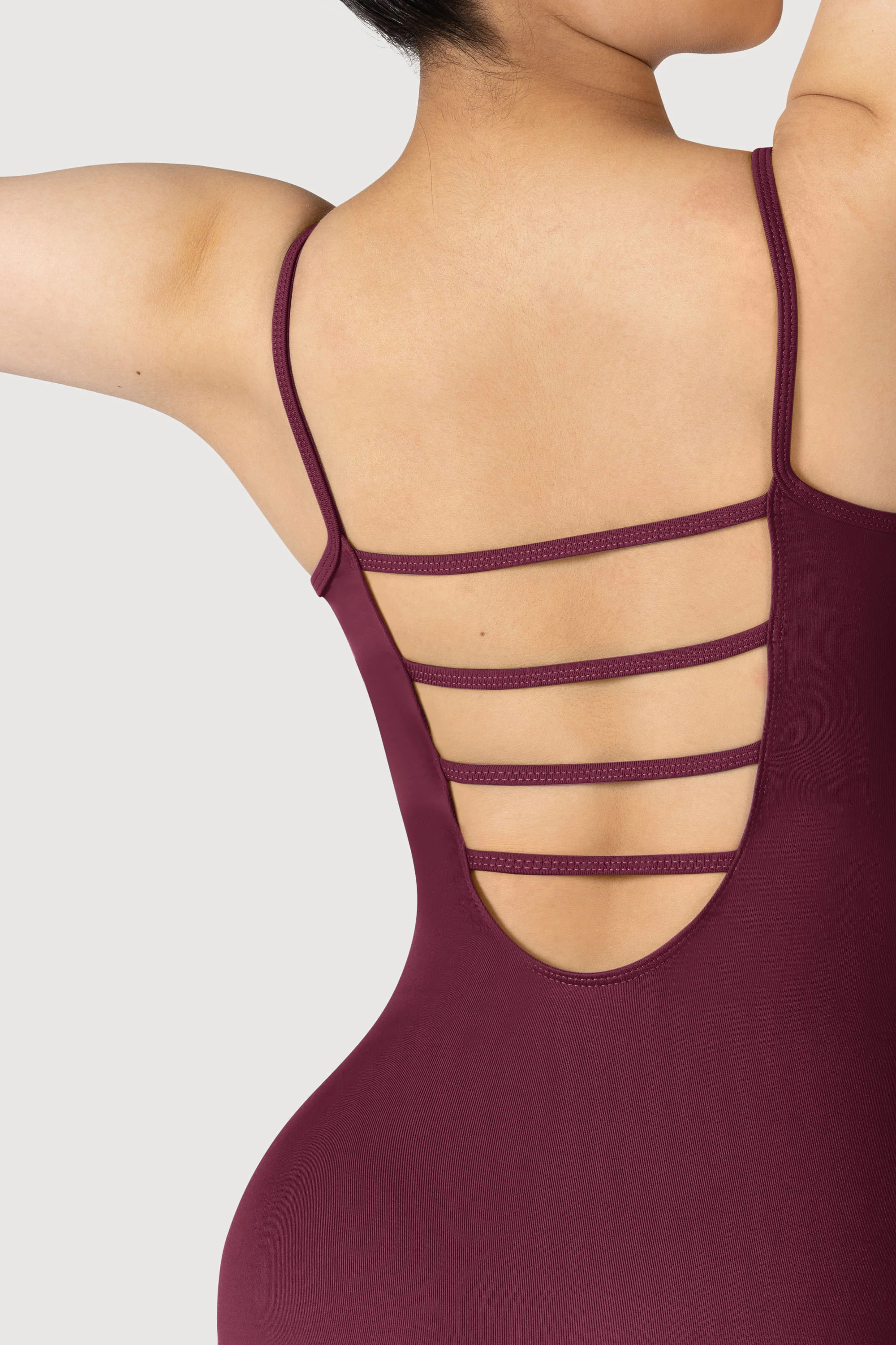 L0847L - Bloch Overture Oxana Quad Strap Womens Leotard - Image 3