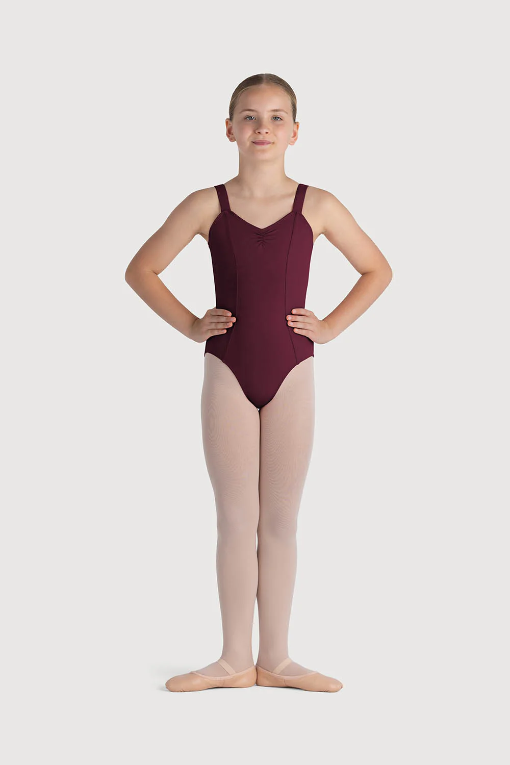 L0854G - Bloch Overture Obelia Princess Seam Girls Leotard - Image 3
