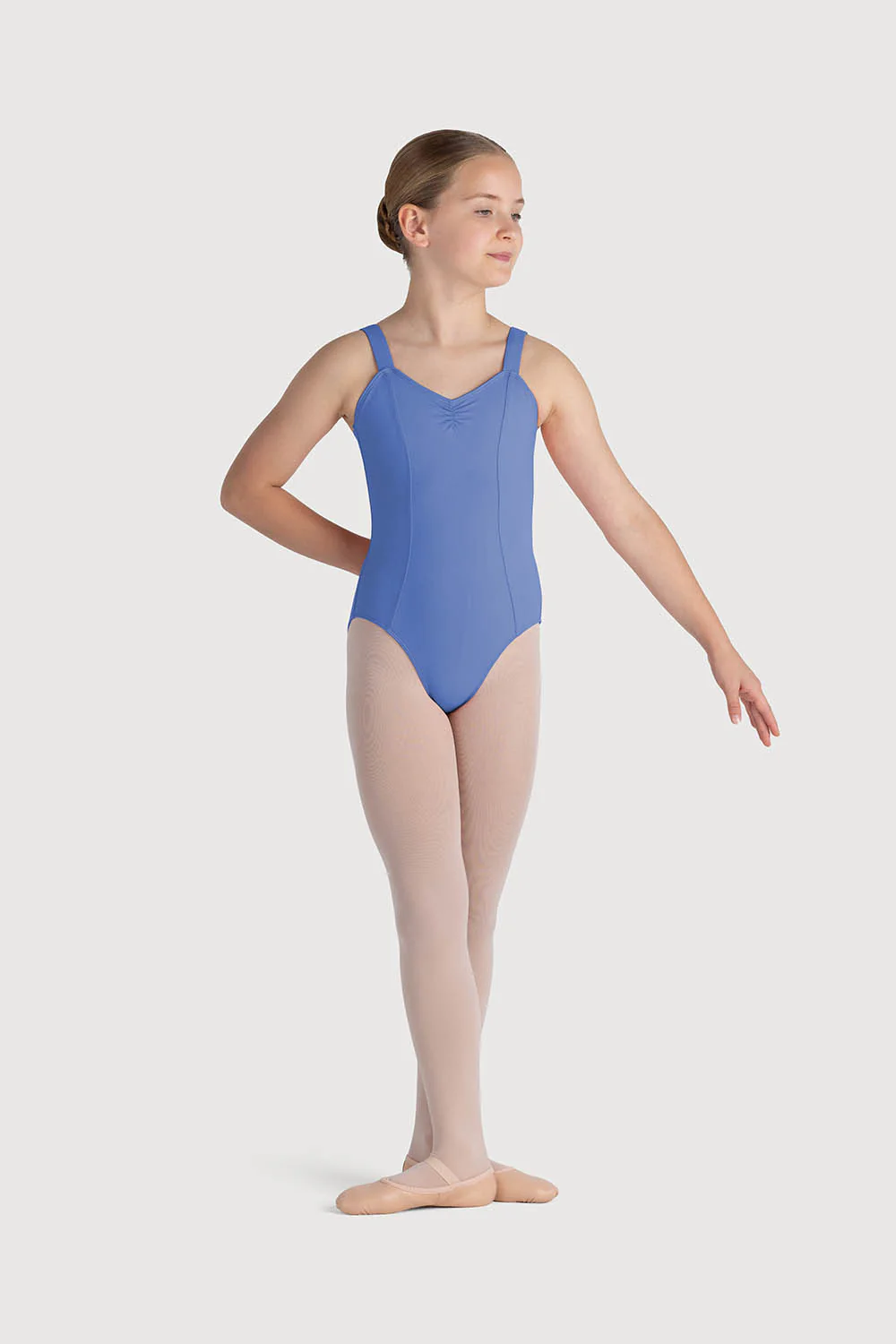 L0854G - Bloch Overture Obelia Princess Seam Girls Leotard - Image 3