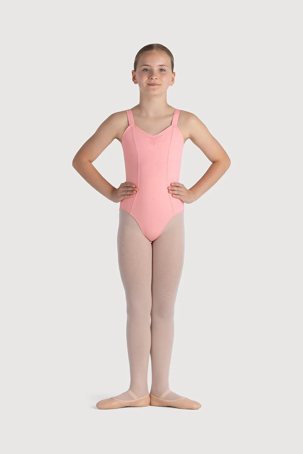 L0854G - Bloch Overture Obelia Princess Seam Girls Leotard - Image 3