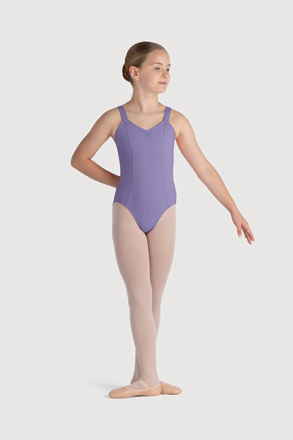 L0854G - Bloch Overture Obelia Princess Seam Girls Leotard - Image 3