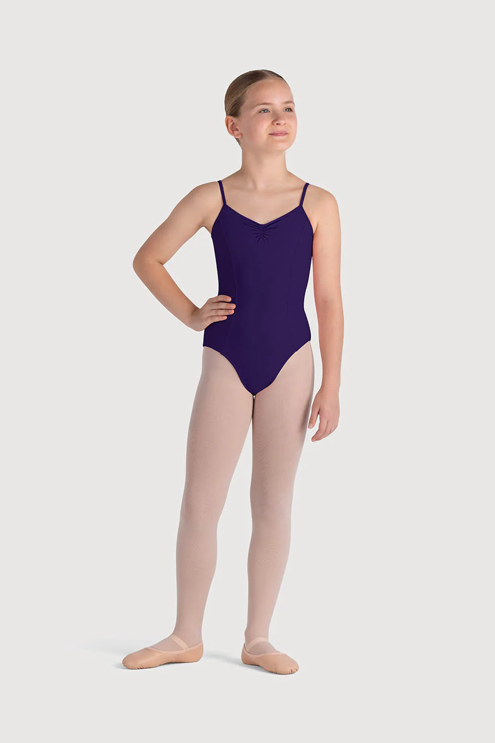 L0856G - Bloch Overture Oriana Princess Seam Girls Leotard - Image 3