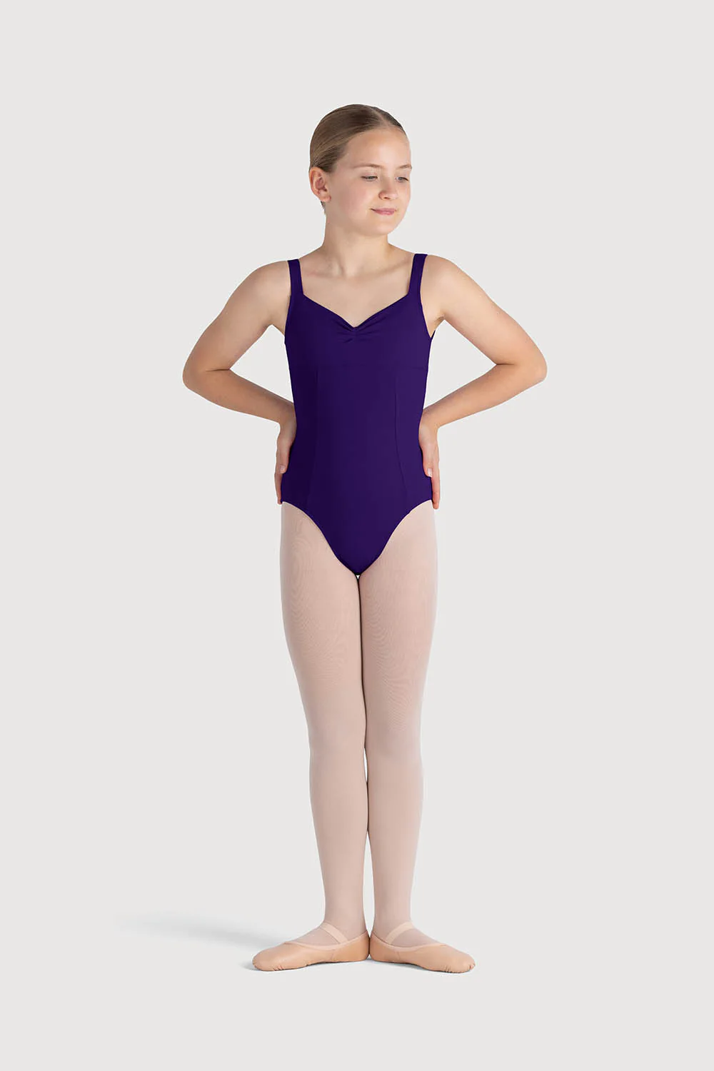 L0866G - Bloch Overture Ondina Princess Seam Girls Leotard - Image 3