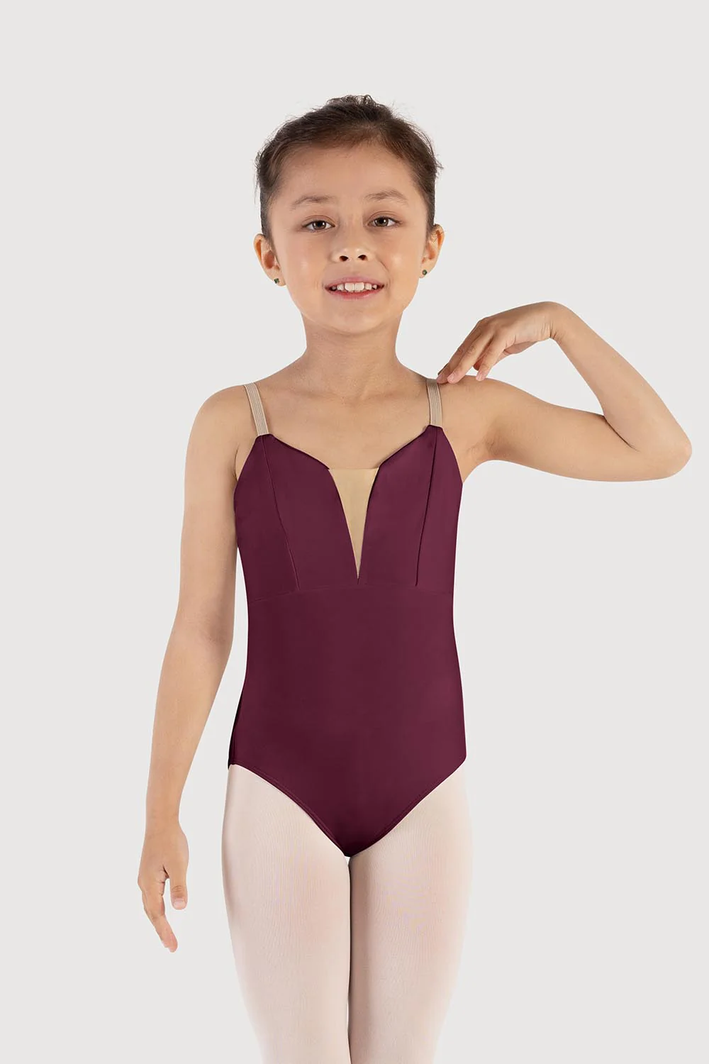 L0877G - Bloch Overture Opera Girls Camisole Leotard