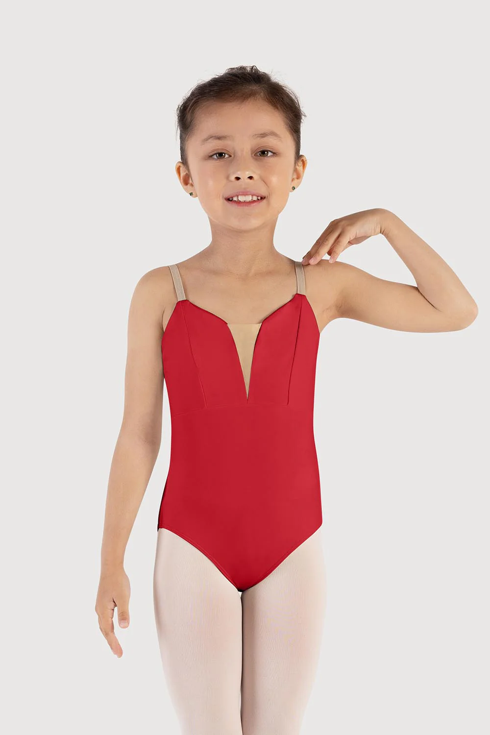 L0877G - Bloch Overture Opera Girls Camisole Leotard
