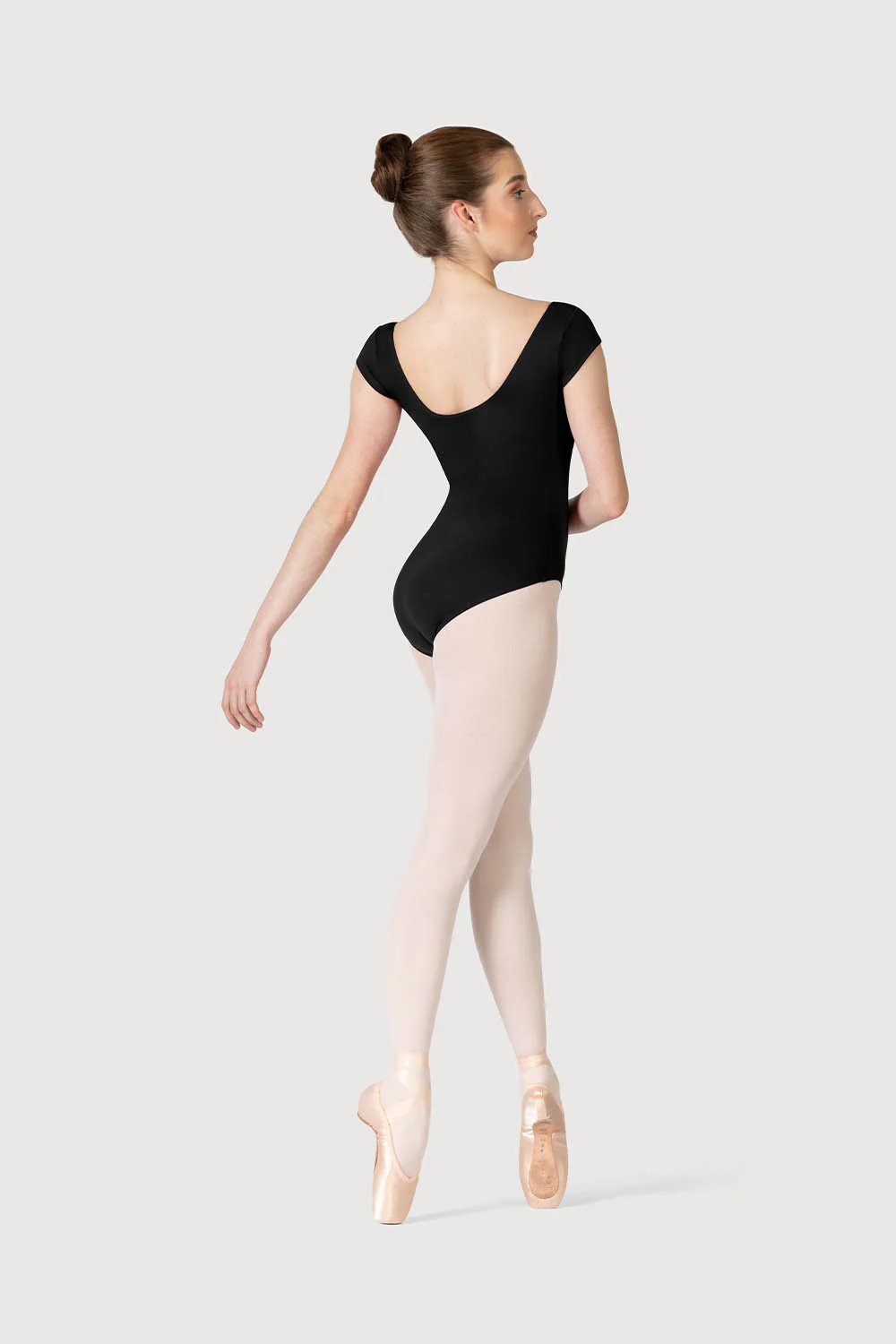 L3812LI - Bloch Viva Repertoire Womens High Back Cap Sleeve Leotard - Image 3