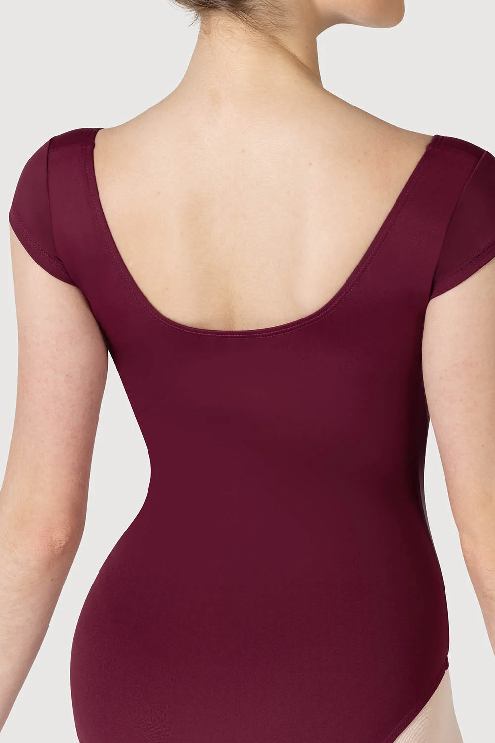 L3812LI - Bloch Viva Repertoire Womens High Back Cap Sleeve Leotard - Image 4