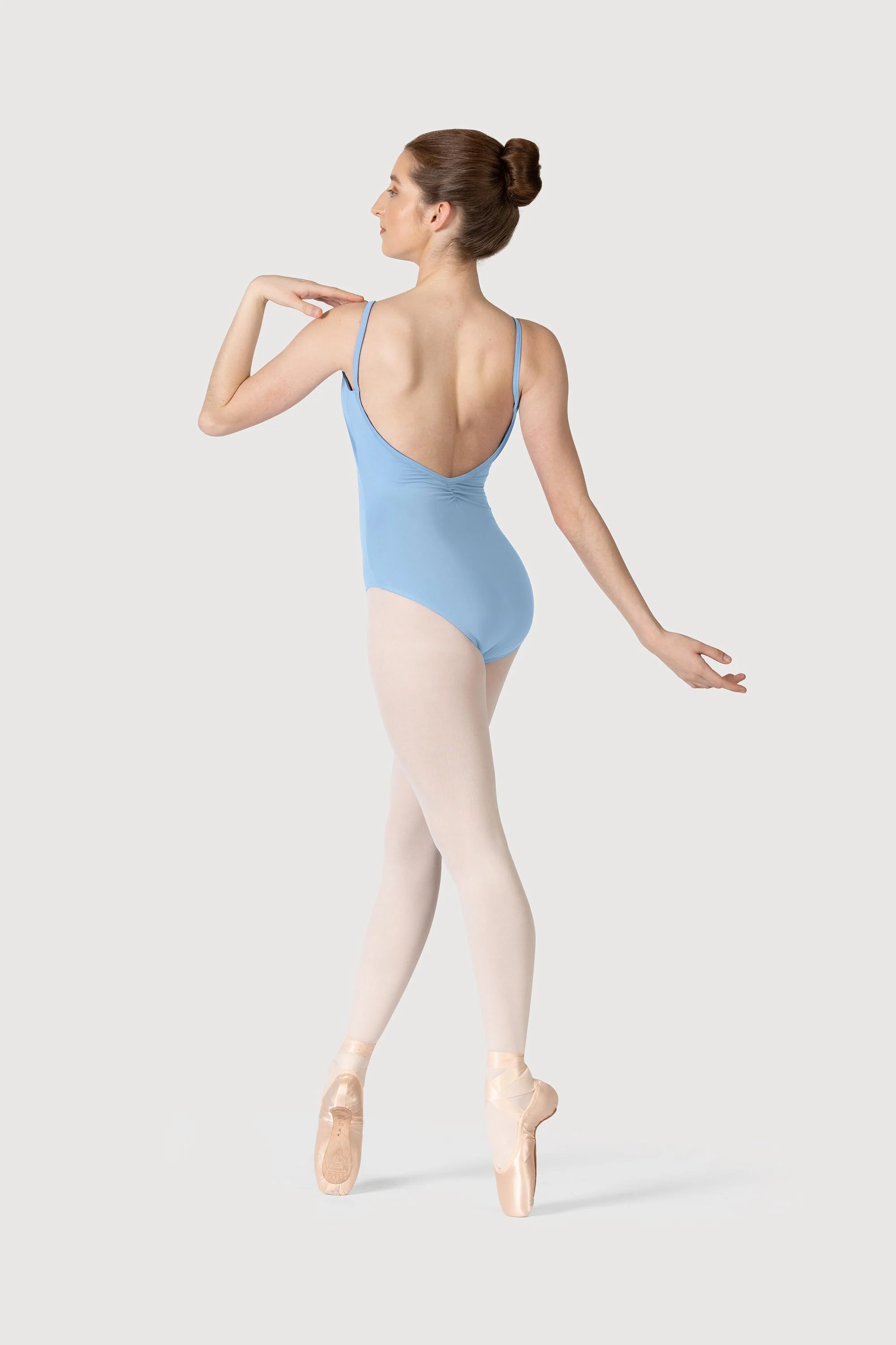 L3835SB - Bloch Microlux™ Cherie Princess Cami Gathered Front & Back Leotard - Image 2
