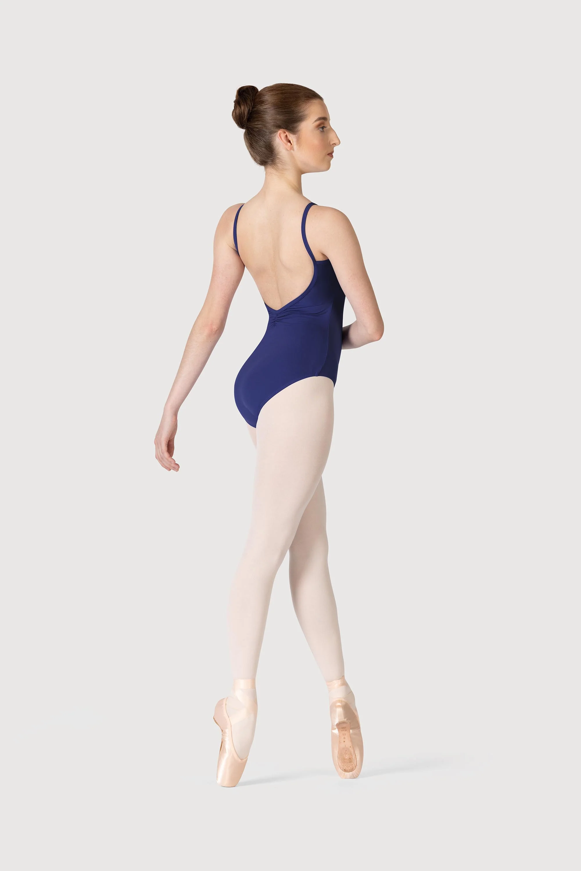 L3835SB - Bloch Microlux™ Cherie Princess Cami Gathered Front & Back Leotard - Image 4