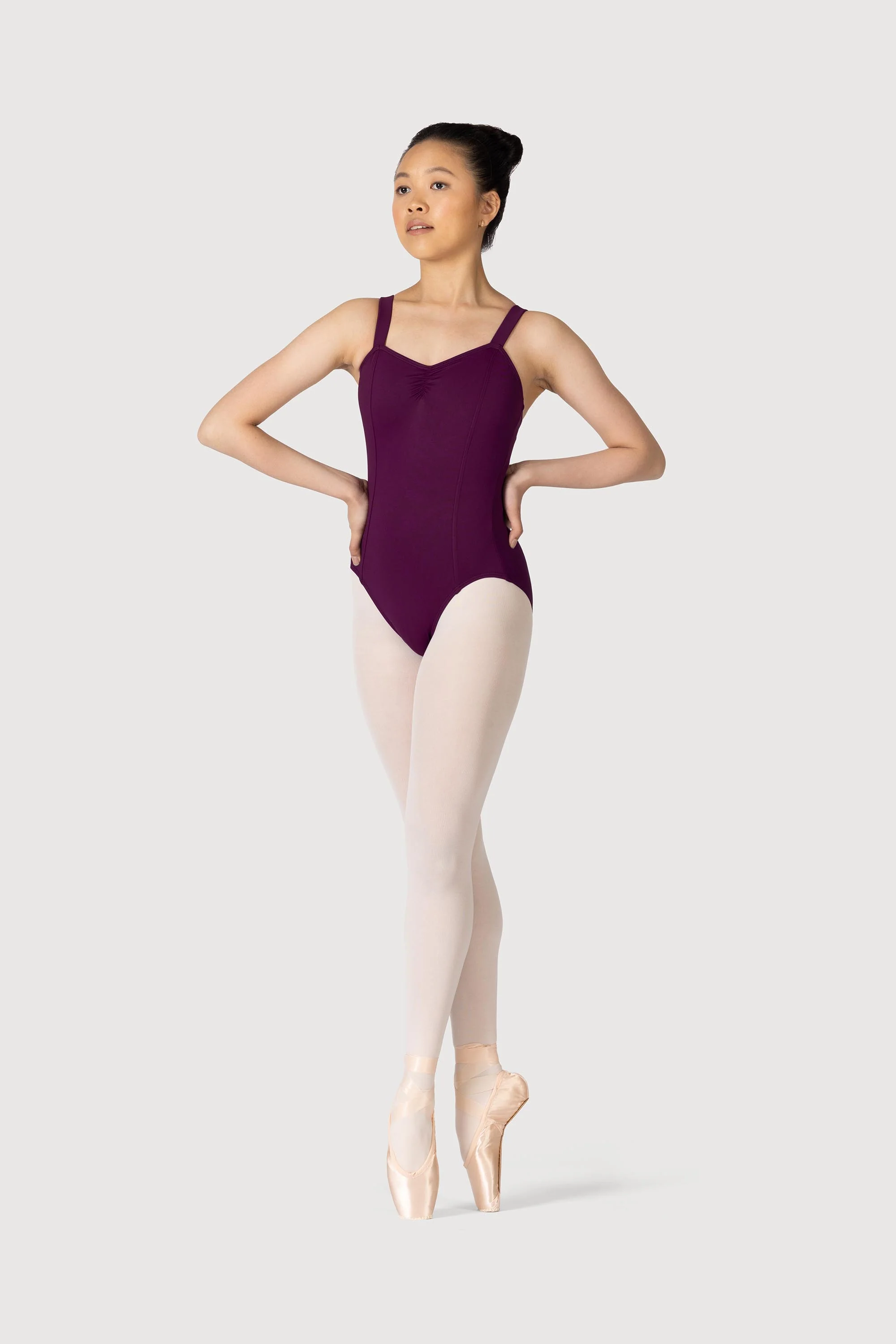 L3854 - Bloch Celena French Princess Line Womens Leotard - Image 3