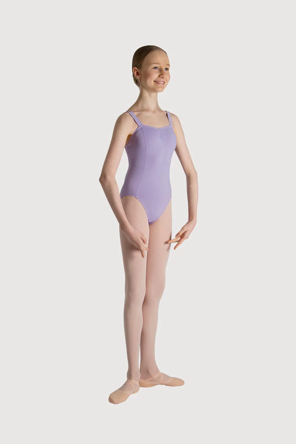 L3854G - Bloch Celena French Princess Line Girls Leotard - Image 3