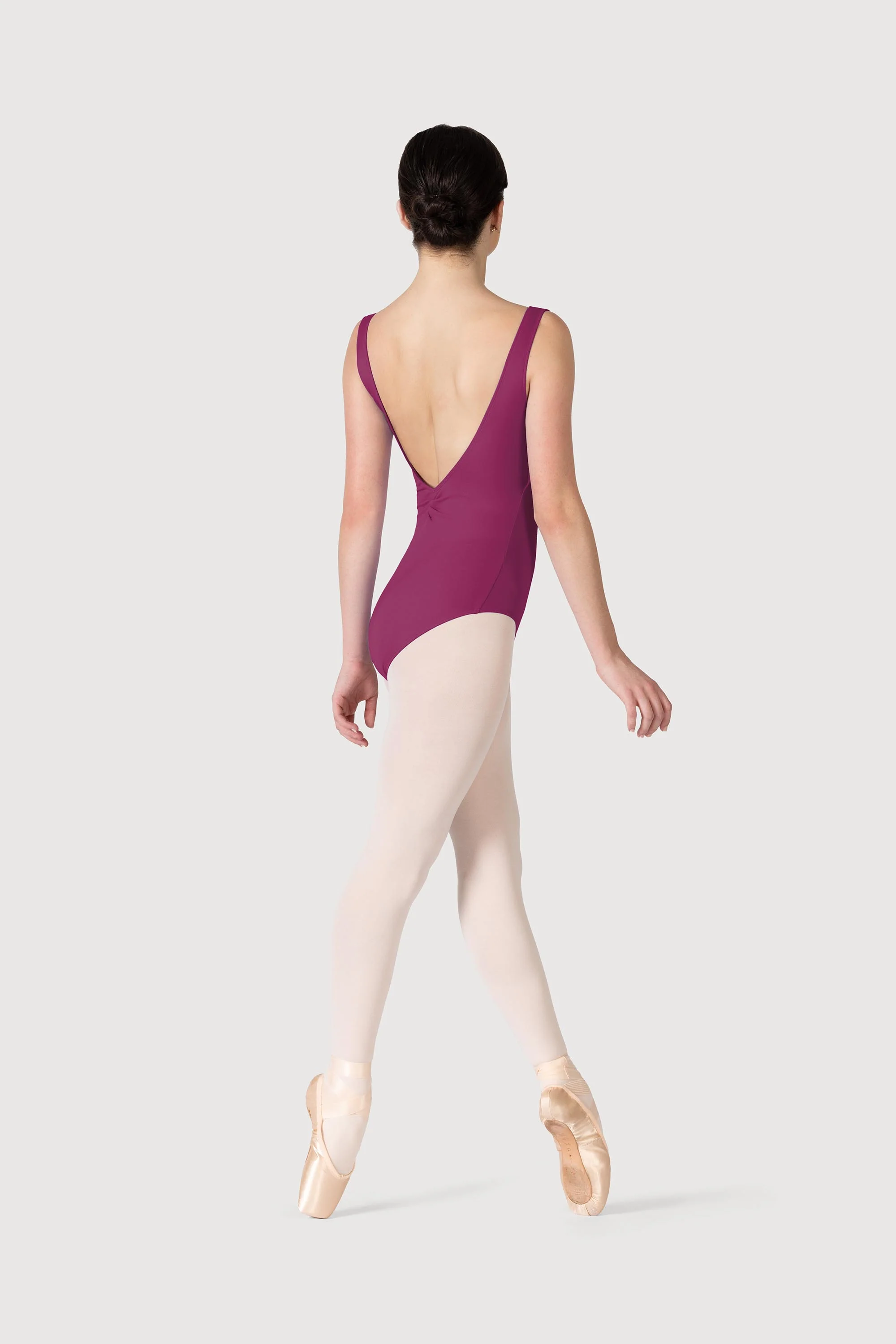 L3888 - Bloch Cecilie Gathered Tank Womens Leotard - Image 4