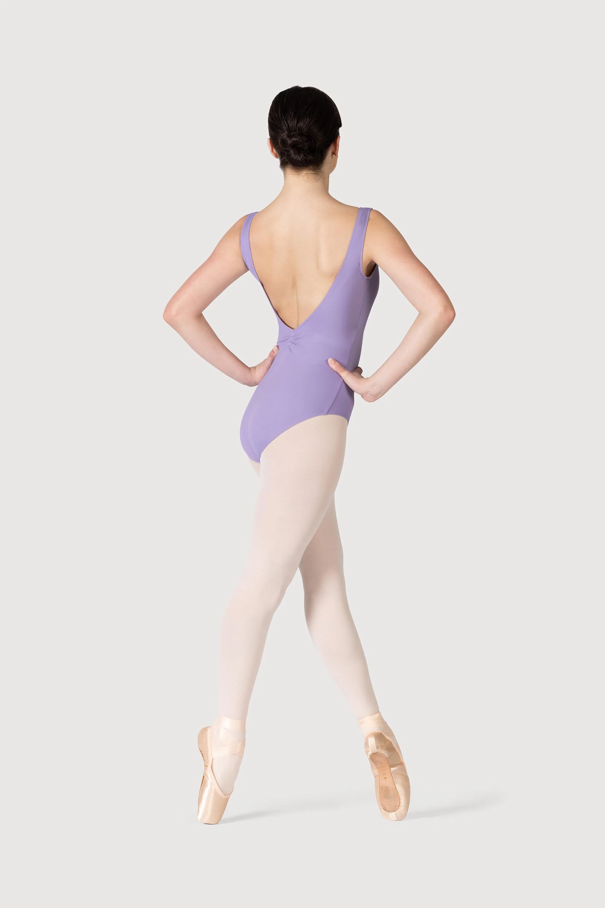 L3888 - Bloch Cecilie Gathered Tank Womens Leotard - Image 2