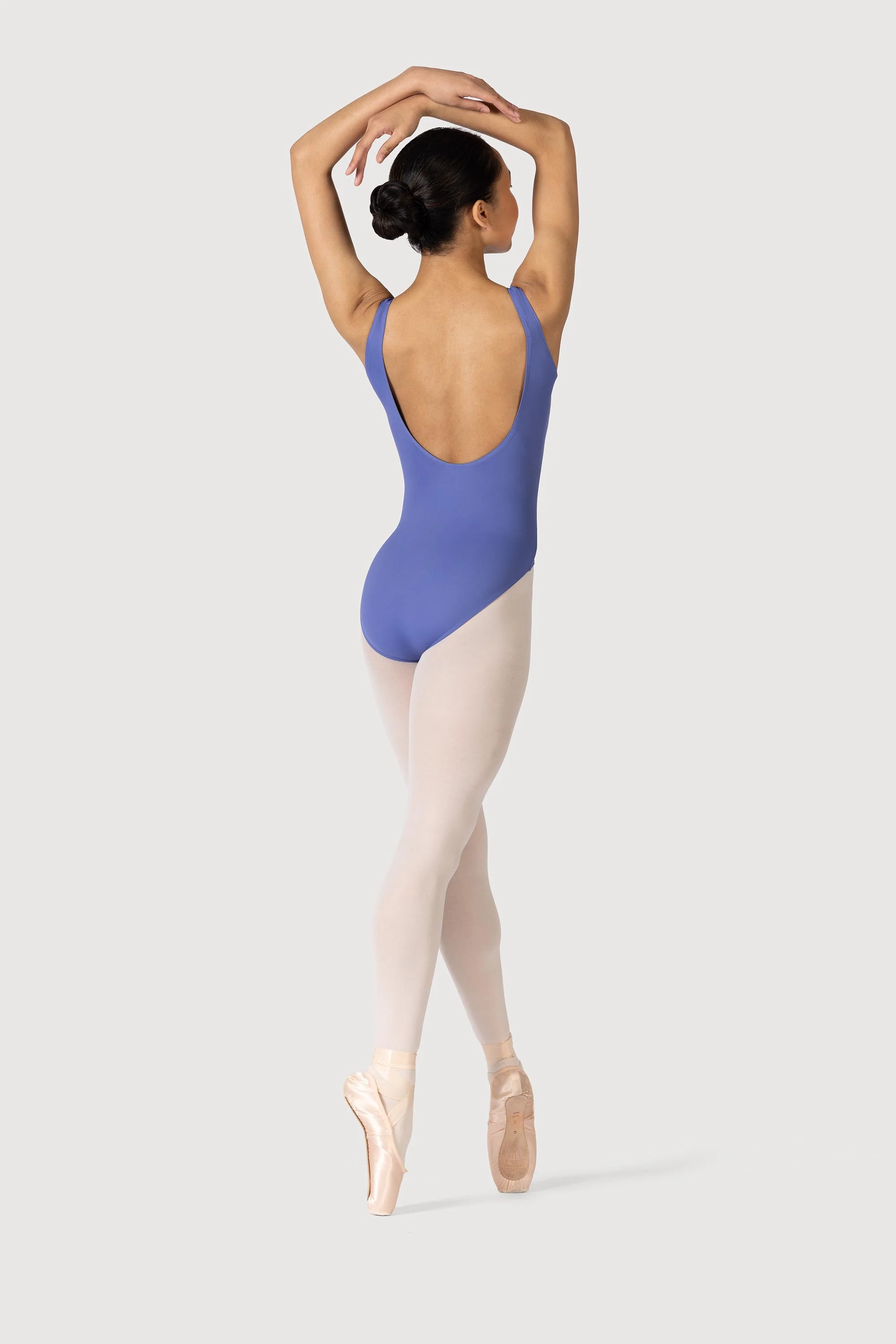 L3888LI - Bloch Microlux™ Nyla Gather Front & Low Back Womens Leotard - Image 4