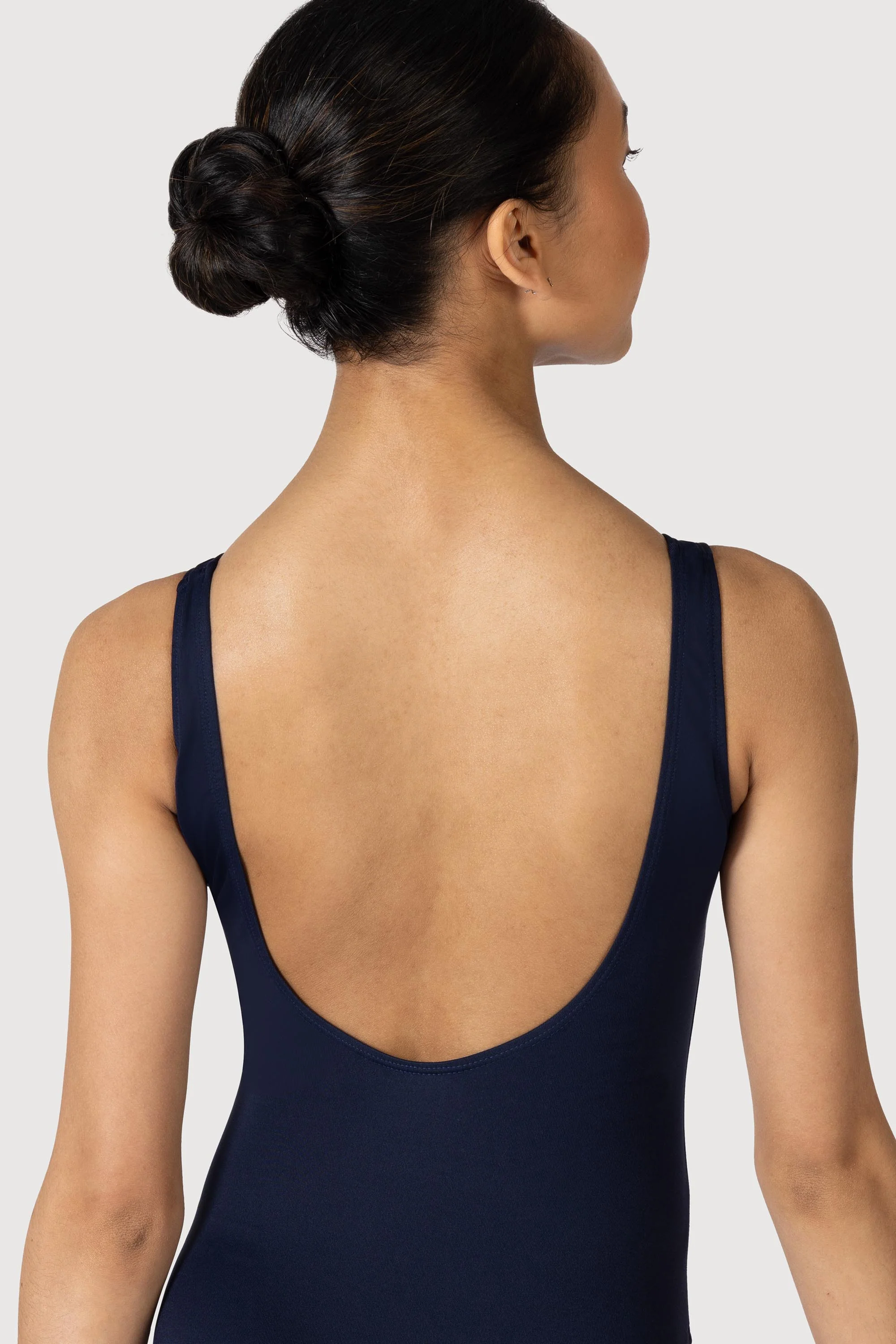 L3888LI - Bloch Microlux™ Nyla Gather Front & Low Back Womens Leotard - Image 5