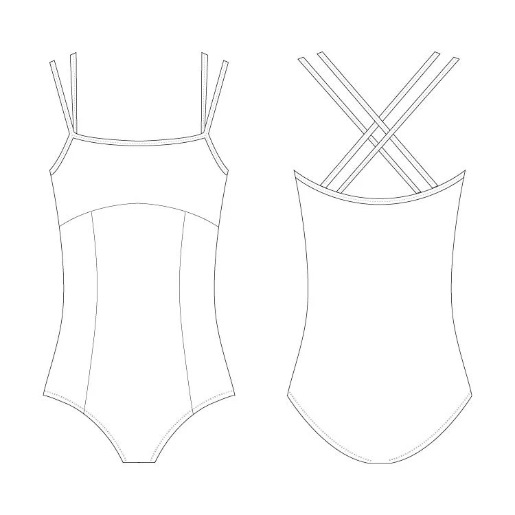 L51637G - Bloch Dolly Girls Leotard - Image 3