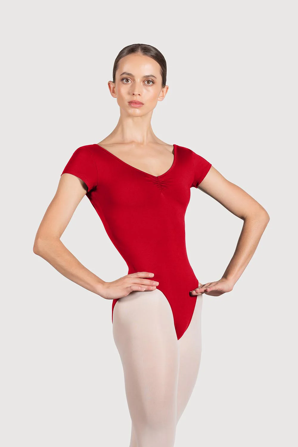 L54262 - Bloch Penny Womens Cap Sleeve Leotard - Image 3