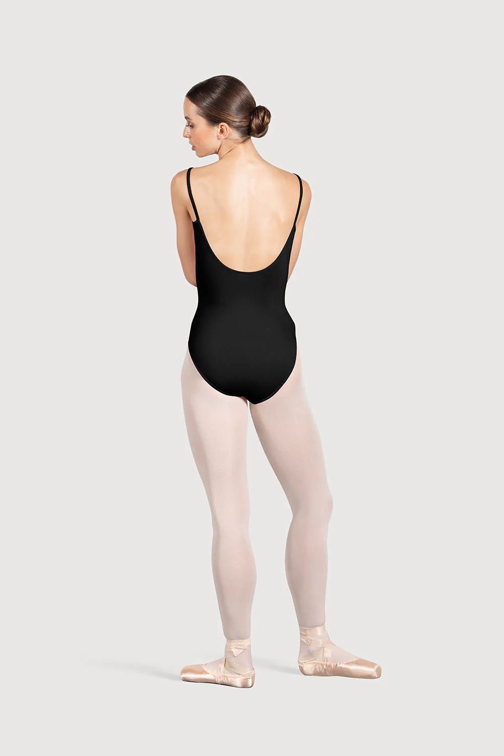 L54267 - Bloch Ella Womens Low Back Cami Leotard - Image 4