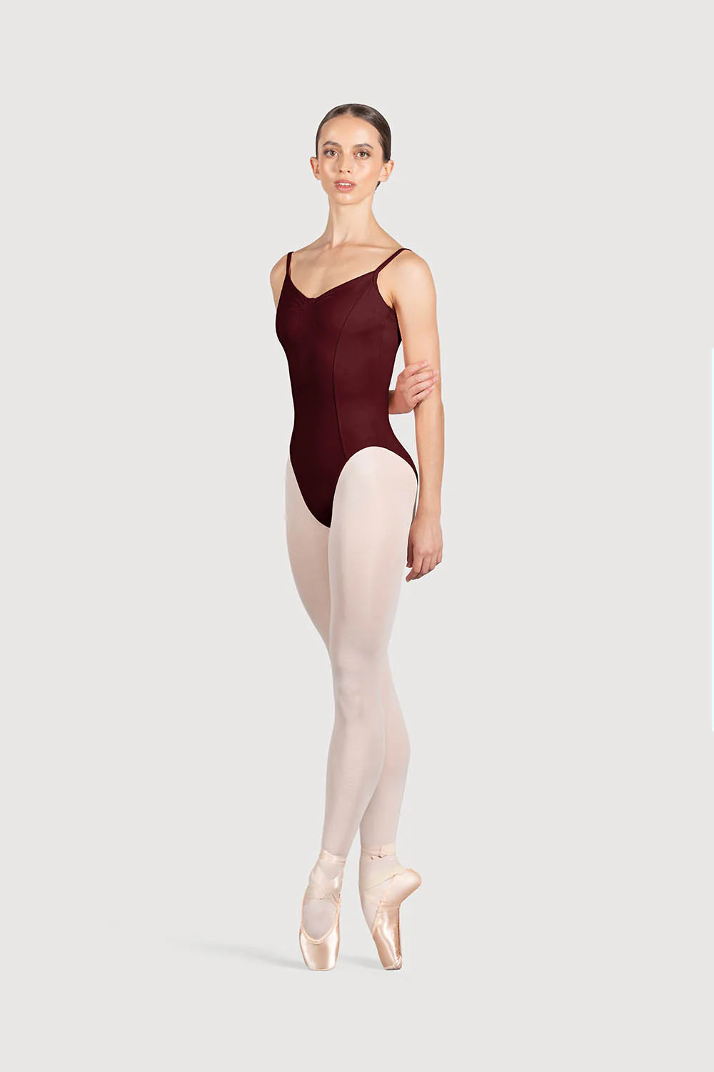 L54267 - Bloch Ella Womens Low Back Cami Leotard - Image 4