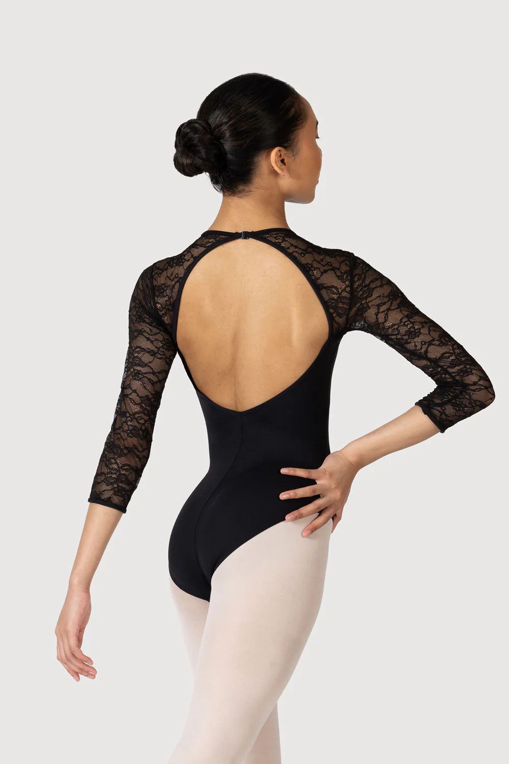 L56016 - Bloch Kate 3/4 Womens Sleeve Lace Leotard