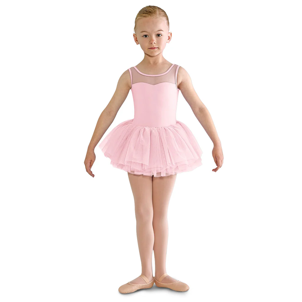 L57825G - Bloch Emica Sweetheart Girls Tank Tutu Dress - Image 3