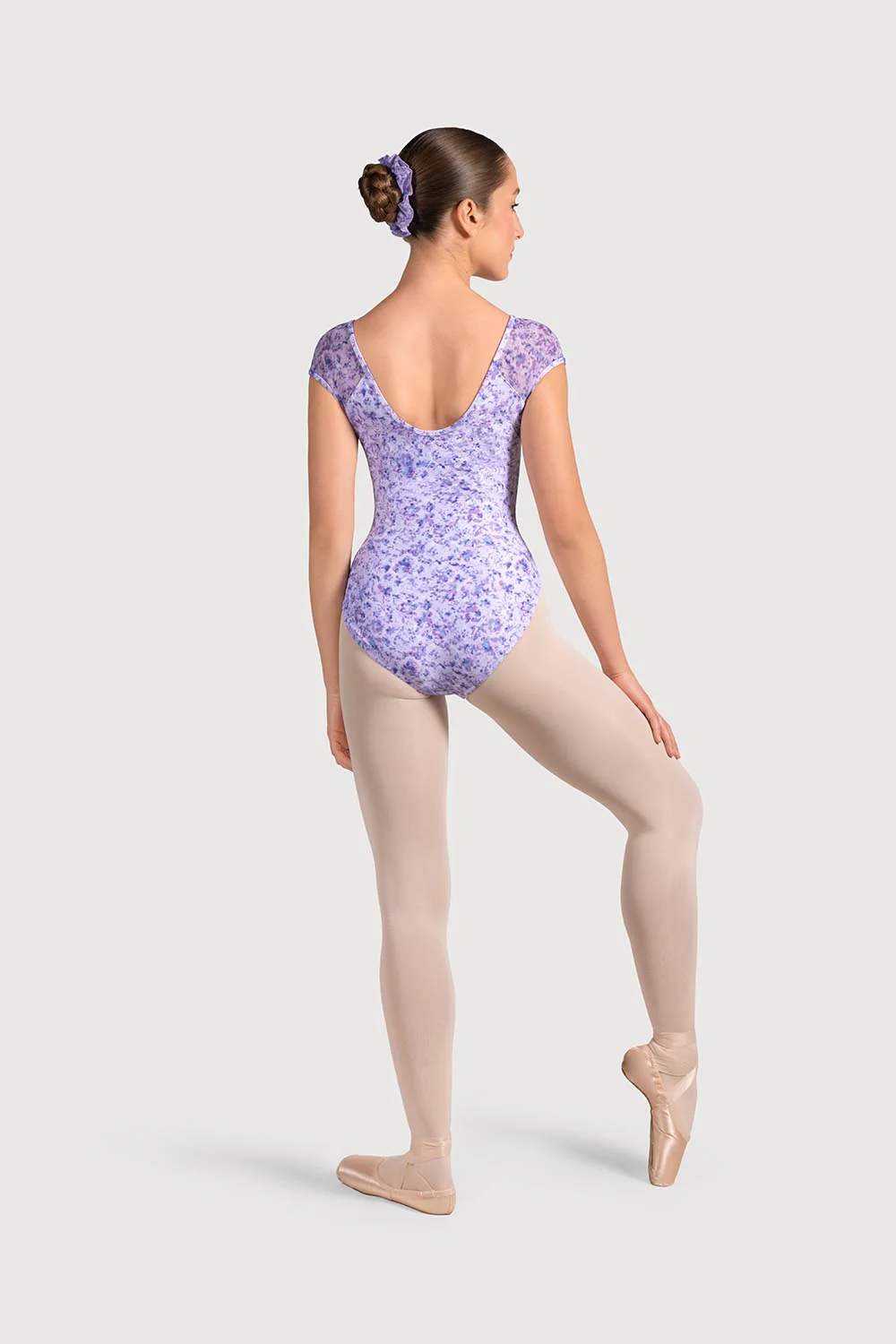 LB5242 - Bloch Belvia Fitted Cap Sleeve Womens Leotard - Image 2