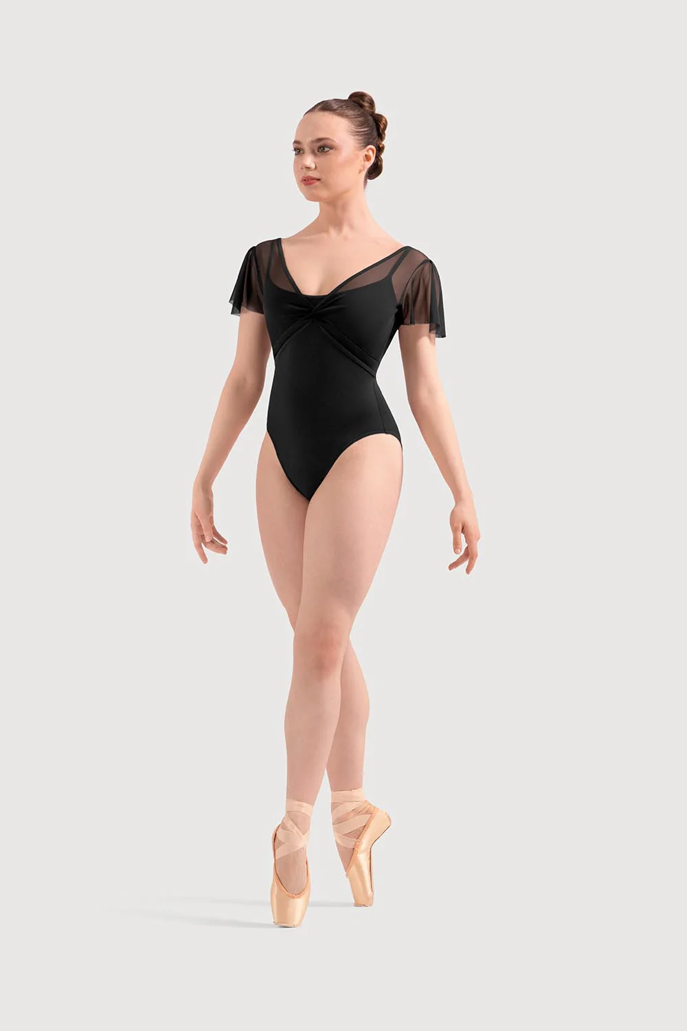 LB5252 - Bloch Minerva Womens Bolero Camisole Leotard - Image 4