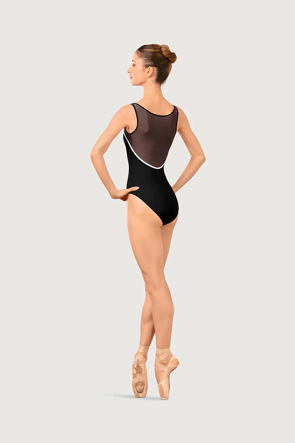 LB5260 - Bloch Arno Womens Boat Neck Leotard - Image 2