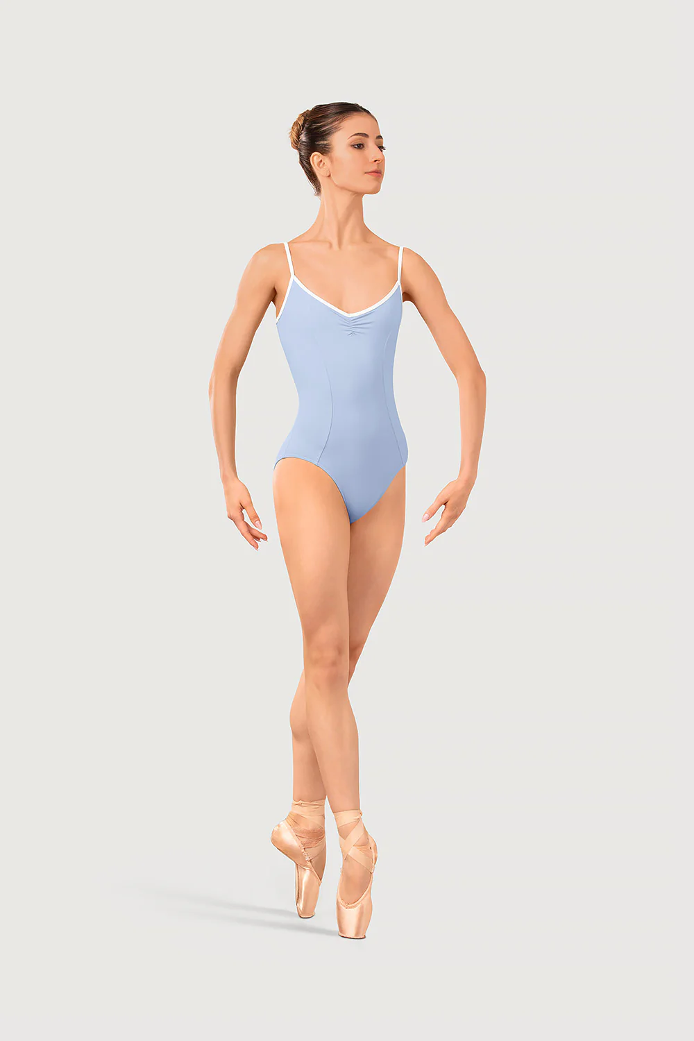 LB5261 - Bloch Arve Soft Gathered Front & Back Womens Leotard - Image 4